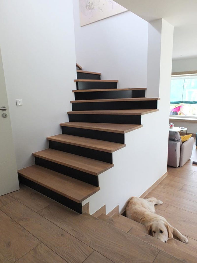 Habillage bois d'un Escalier par Ambiance Escalier à Buhl (67470)